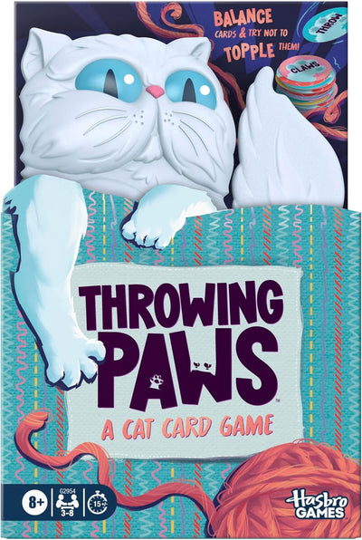 Hasbro Throwing Paws A Cat Card Game