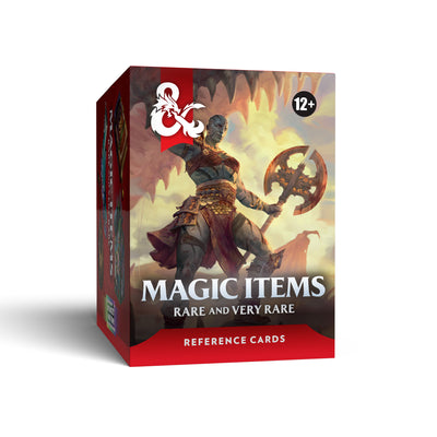 Dungeons & Dragons Magic Items: Rare and Very Rare Reference Cards