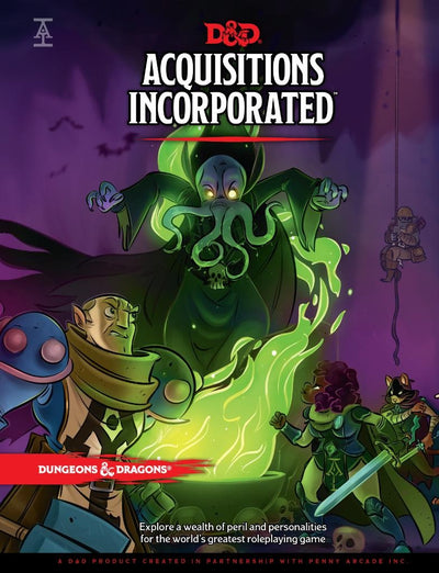 Dungeons & Dragons Acquisitions Incorporated Hardcover