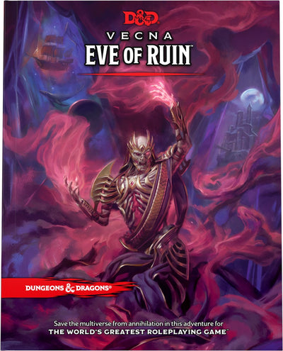 Dungeons & Dragons Vecna: Eve of Ruin Hardcover Adventure Book