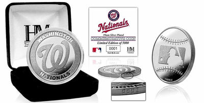 Highland Mint Washington Nationals Silver Coin - Limited Edition /5,000