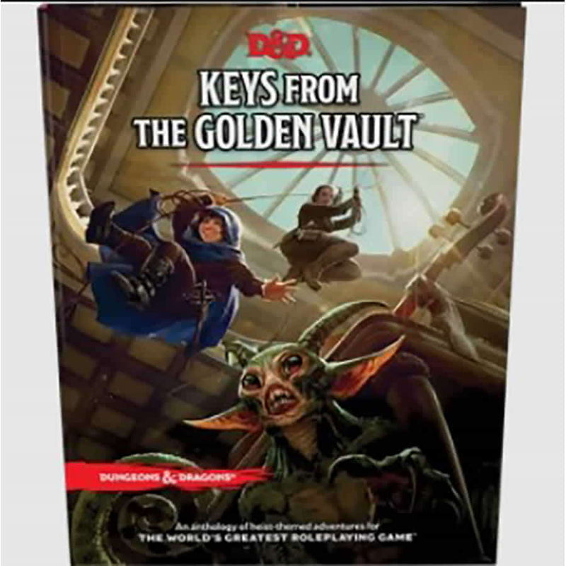 Dungeons & Dragons Keys from the Golden Vault Adventure Book