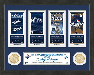 Highland Mint Los Angeles Dodgers 2025 Road to the World Series Bronze Coin Photo Mint
