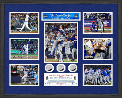 Highland Mint Los Angeles Dodgers 2025 World Series Champions Silver Coin Mega Photomint - Limited Edition /99