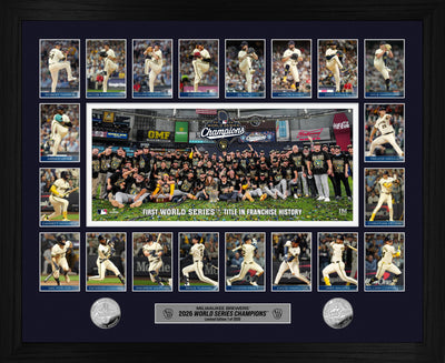 Highland Mint Milwaukee Brewers 2026 World Series Champions Silver Coin Photo Mint - Limited Edition /2,026