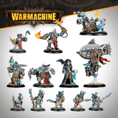 Warmachine Southern Kriels Brineblood Marauders Auxiliary Expansion