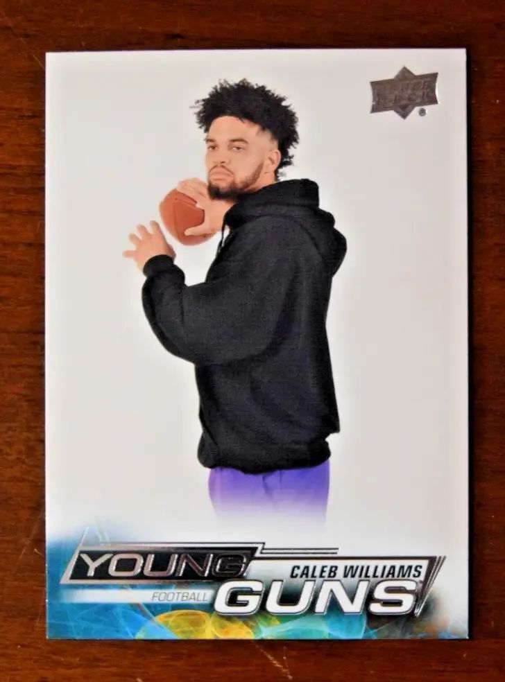 2023 Upper Deck Goodwin Champions Young Guns Exclusives Caleb Williams /100