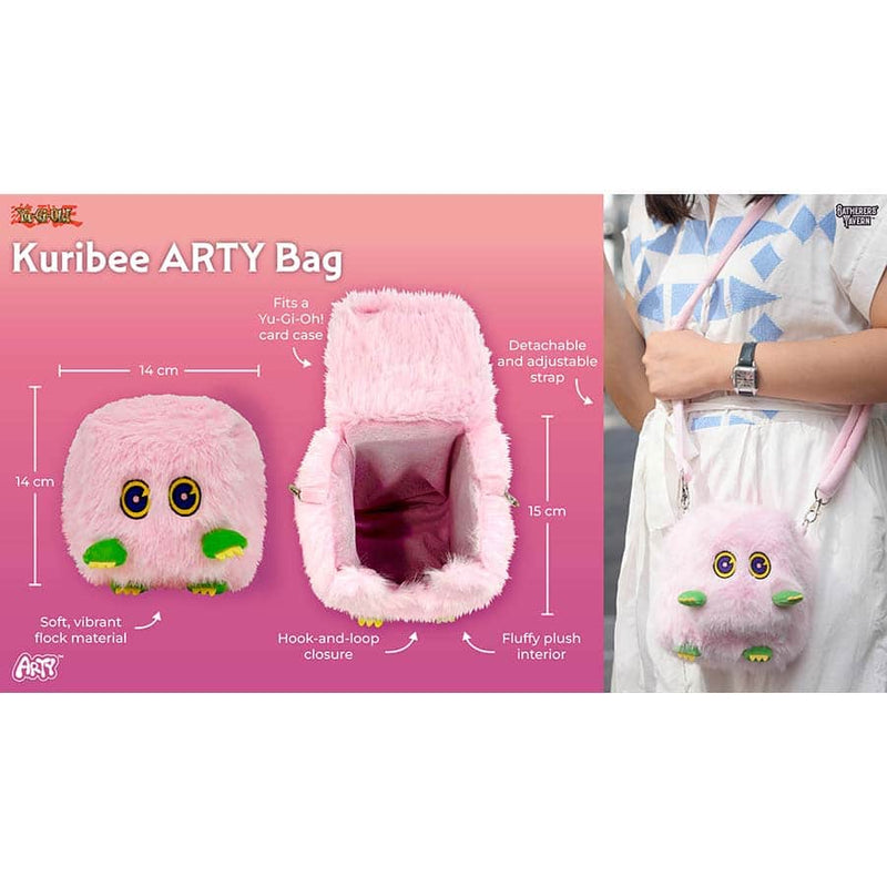 Gatherers' Tavern Yu-Gi-Oh! Kuribee ARTY Bag - Pink Plush Crossbody