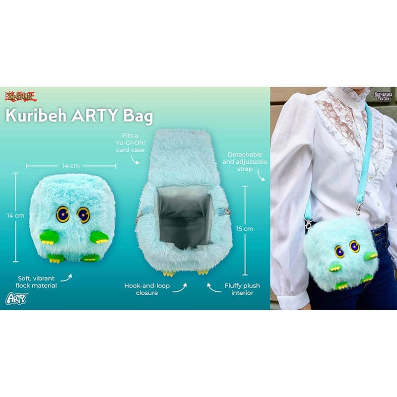 Gatherers' Tavern Yu-Gi-Oh! Kuribeh ARTY Bag - Teal Plush Deck Holder
