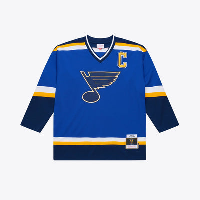 Mitchell & Ness Al Macinnis St. Louis Blues 2002-03 Blue Power Play Jersey