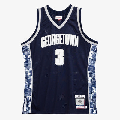 Mitchell & Ness Allen Iverson Georgetown Hoyas 1995-96 Navy Authentic Jersey