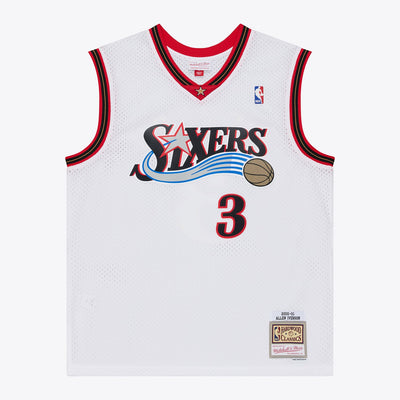 Mitchell & Ness Allen Iverson Philadelphia 76ers 2000-01 White Swingman Player Jersey