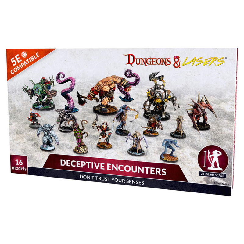 Archon Studio Dungeons & Lasers Deuslair Deceptive Encounters Miniatures