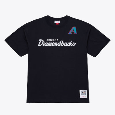 Mitchell & Ness Arizona Diamondbacks Black Head Coach T-Shirt