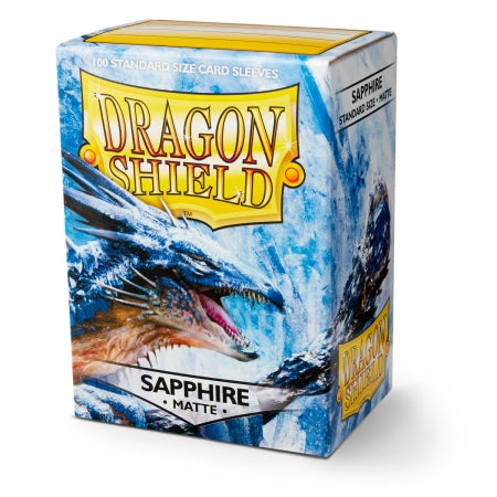 Dragon Shield Matte Sleeves (100 Count) - Sapphire