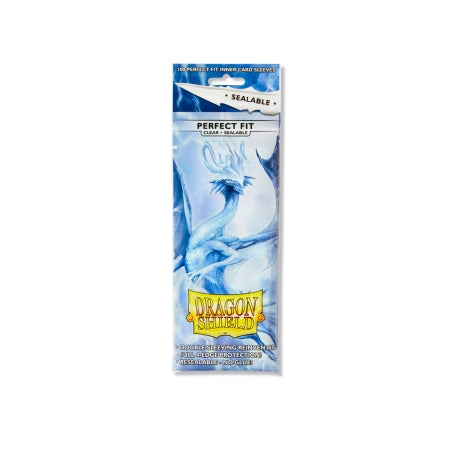 Dragon Shield Perfect Fit Sealable Sleeves (100 Count) - Clear