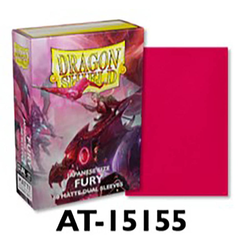 Dragon Shield Matte Dual Japanese Sleeves (60 Count) - Fury
