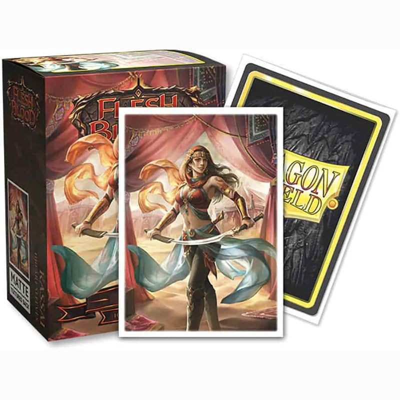 Dragon Shield Matte Art Sleeves - Flesh and Blood Kassai Cintari Sellsword (100 Count)