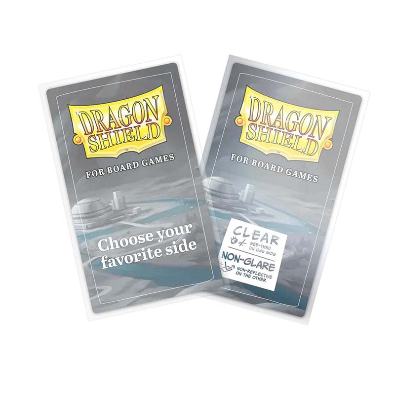 Dragon Shield Tarot Board Game Sleeves (100 Count) - Clear/Non-Glare