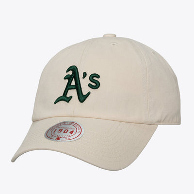 Mitchell & Ness Athletics Cream Off-Season 1904 Dad Adjustable Hat