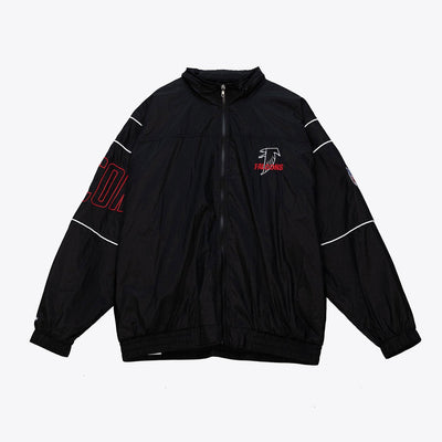 Mitchell & Ness Atlanta Falcons Black Authentic Full-Zip Sideline Jacket