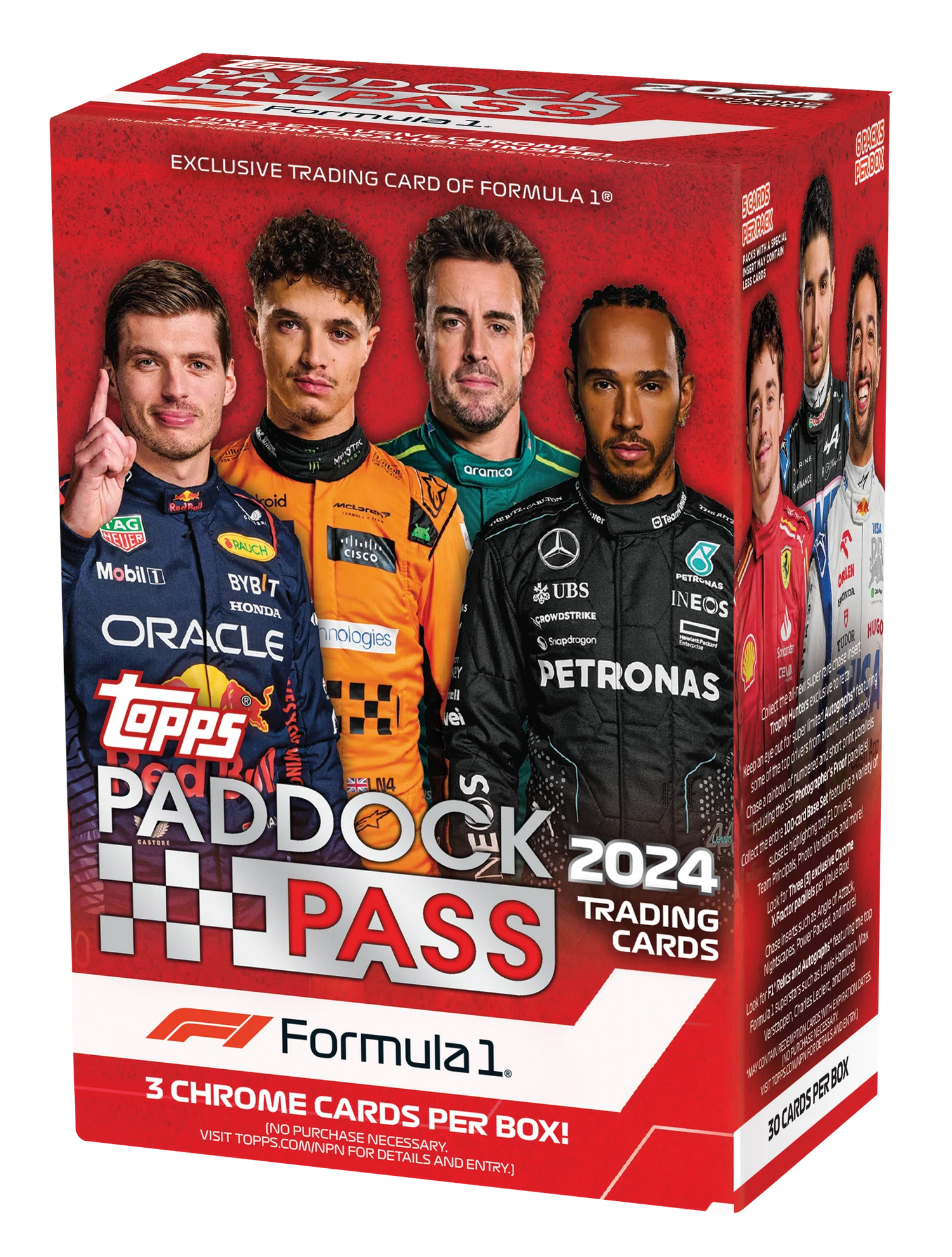 2024 Topps Paddock Pass Formula 1 Blaster Box