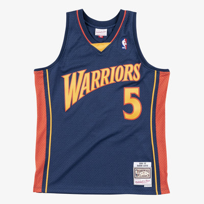 Mitchell & Ness Baron Davis Golden State Warriors 2006-07 Navy Swingman Player Jersey