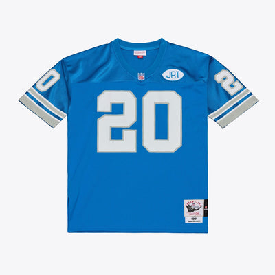 Mitchell & Ness Barry Sanders Detroit Lions 1991 Blue Authentic Jersey