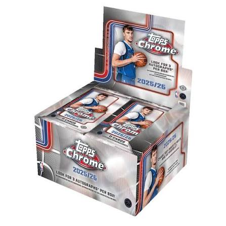 2025-26 Topps Chrome Basketball Live Jumbo Pack Break - Live Break Personal Pack