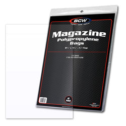 BCW Magazine Bags (100 Count) - 8 3/4" x 11 1/8"
