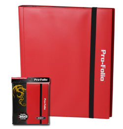 BCW Pro-Folio 9-Pocket Album - Red