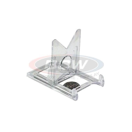 BCW 2-Piece Adjustable Card Stand - Clear Plastic