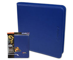 BCW Z-Folio 12-Pocket LX Album - Blue