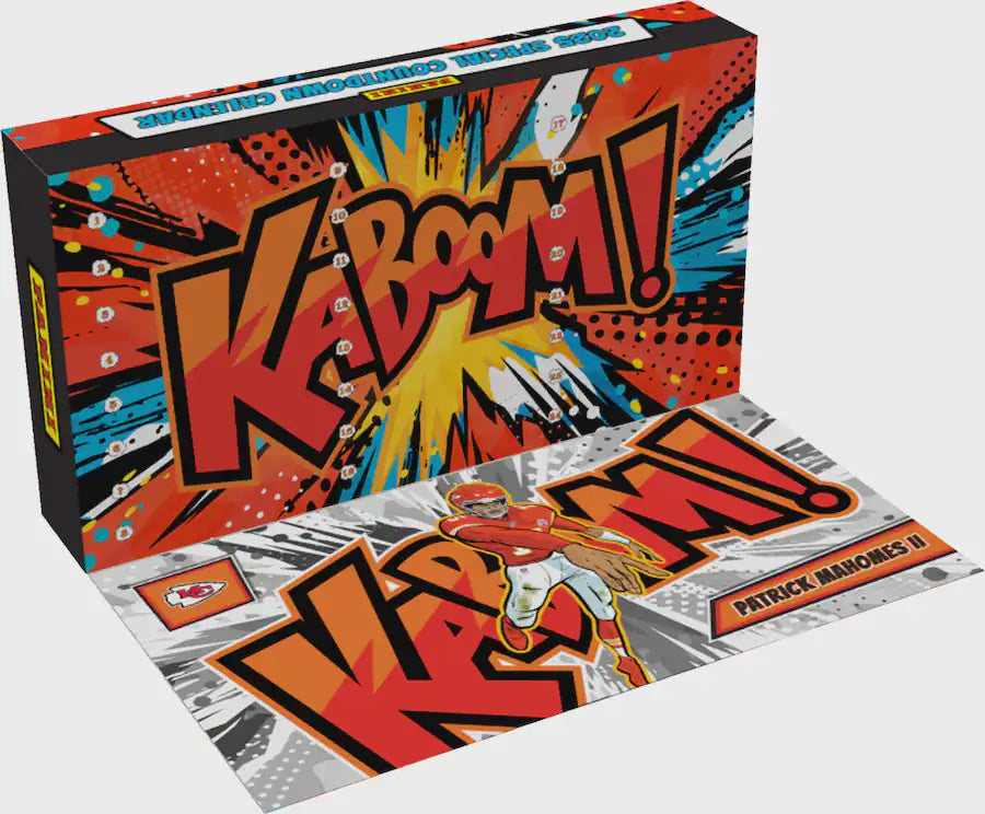 2025 Panini Absolute Football Kaboom! Countdown Calendar