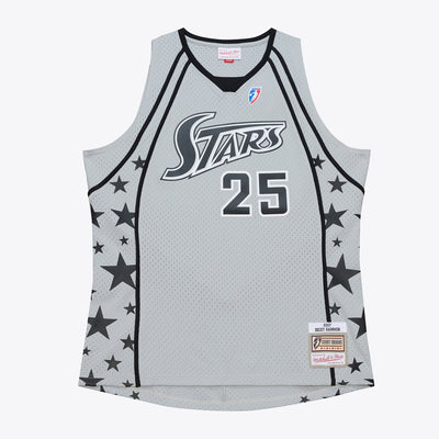 Mitchell & Ness Becky Hammon San Antonio Stars 2007 Silver Swingman Jersey