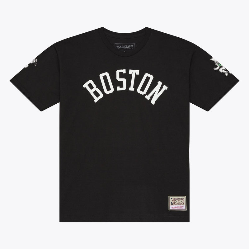 Mitchell & Ness Bill Russell Boston Celtics Black Classic Name & Number T-Shirt