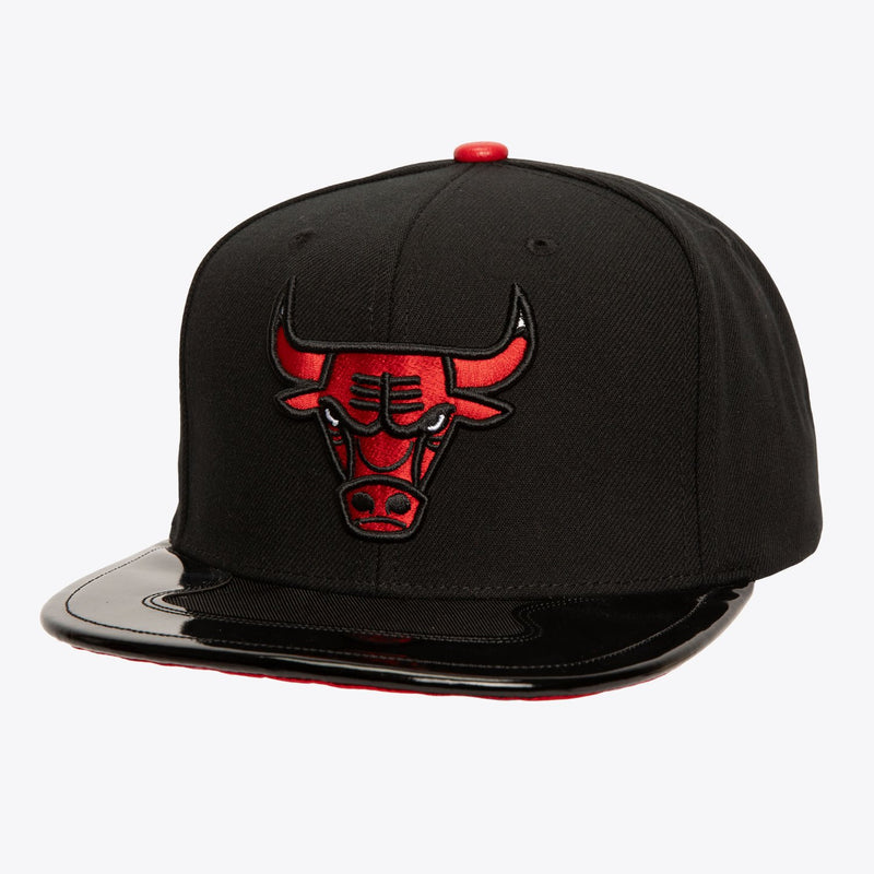 Mitchell & Ness Black Chicago Bulls Day 11 Snapback Hat