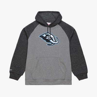 Mitchell & Ness Utah Mammoth Gray/Black Winning Streak Fleece Hoodie