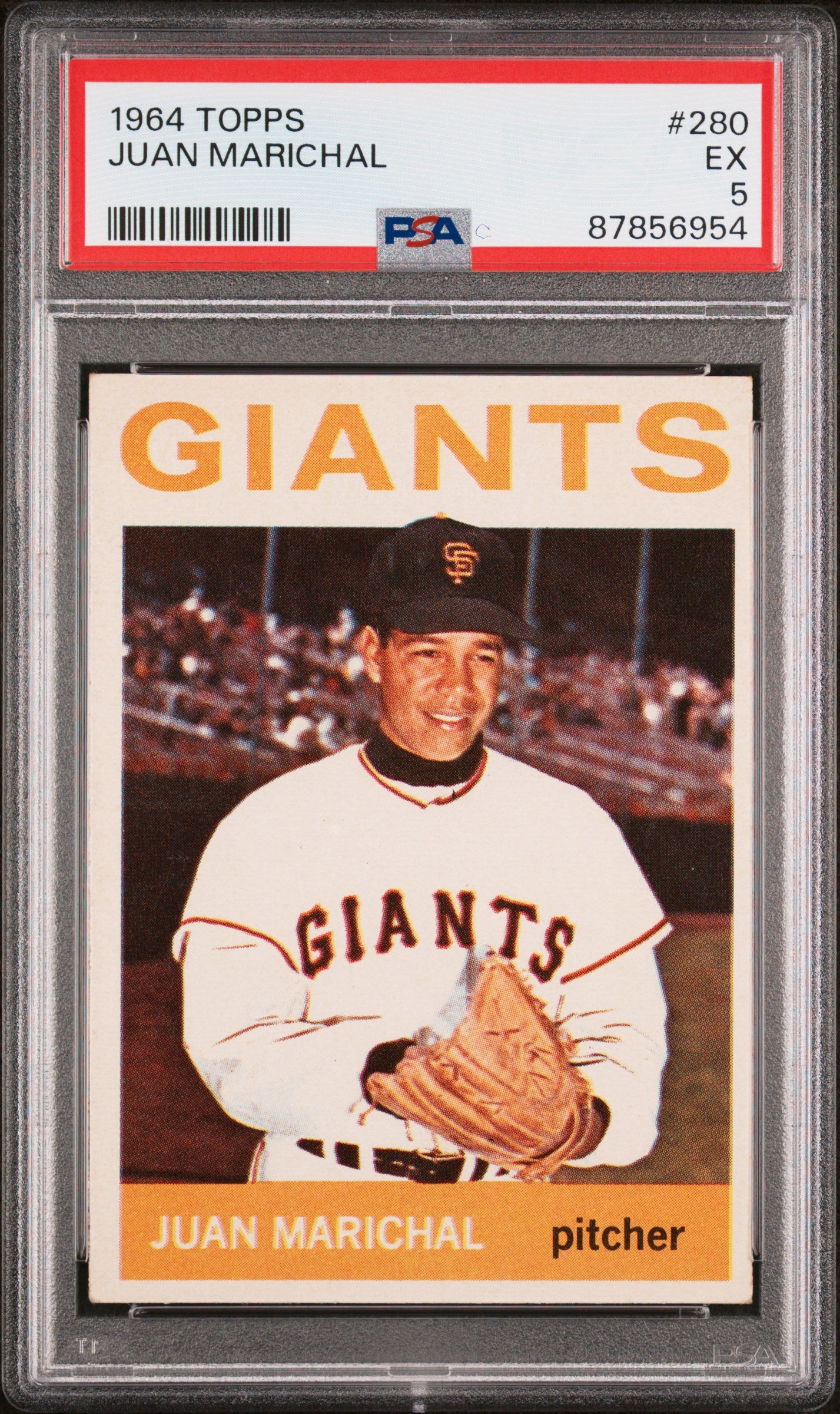 1964 Topps #280 Juan Marichal PSA 5