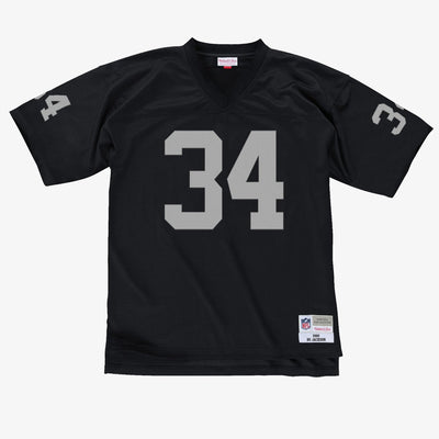 Mitchell & Ness Bo Jackson Los Angeles Raiders 1988 Black Legacy Player Jersey