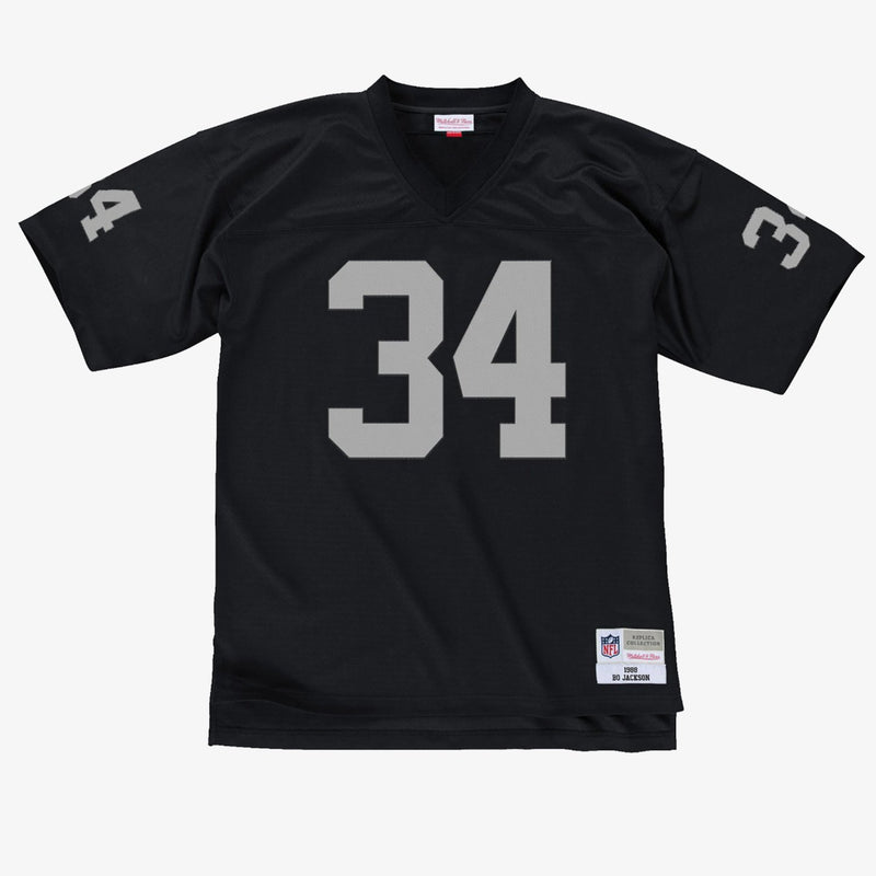 Mitchell & Ness Bo Jackson Los Angeles Raiders 1988 Black Legacy Player Jersey