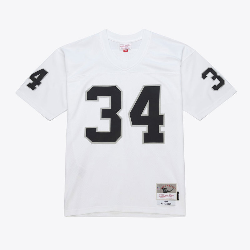 Mitchell & Ness Bo Jackson Los Angeles Raiders 1988 White Legacy Player Jersey