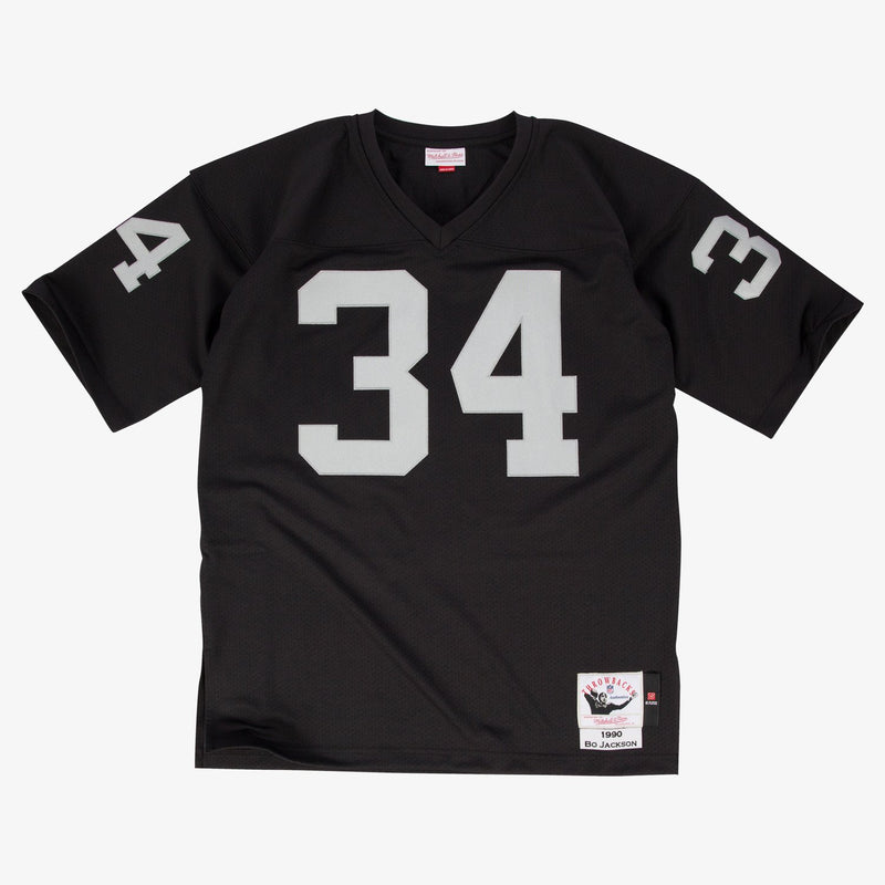 Mitchell & Ness Bo Jackson Los Angeles Raiders 1990 Black Authentic Jersey