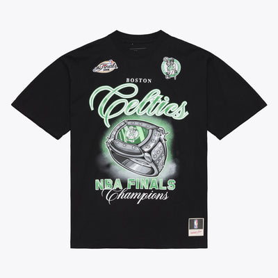 Mitchell & Ness Boston Celtics Black Legacy Made T-Shirt