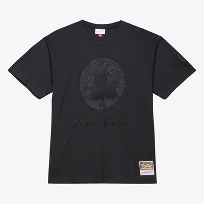 Mitchell & Ness Boston Celtics Black Phantom T-Shirt