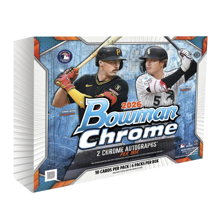 2026 Bowman Chrome Baseball Hobby Box