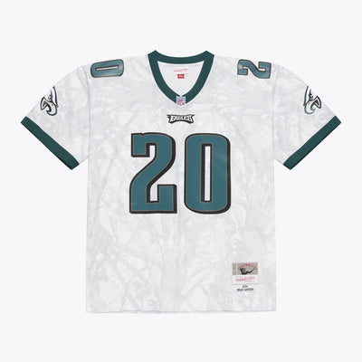 Mitchell & Ness Brian Dawkins Philadelphia Eagles 2004 White Ghosted Fashion Jersey