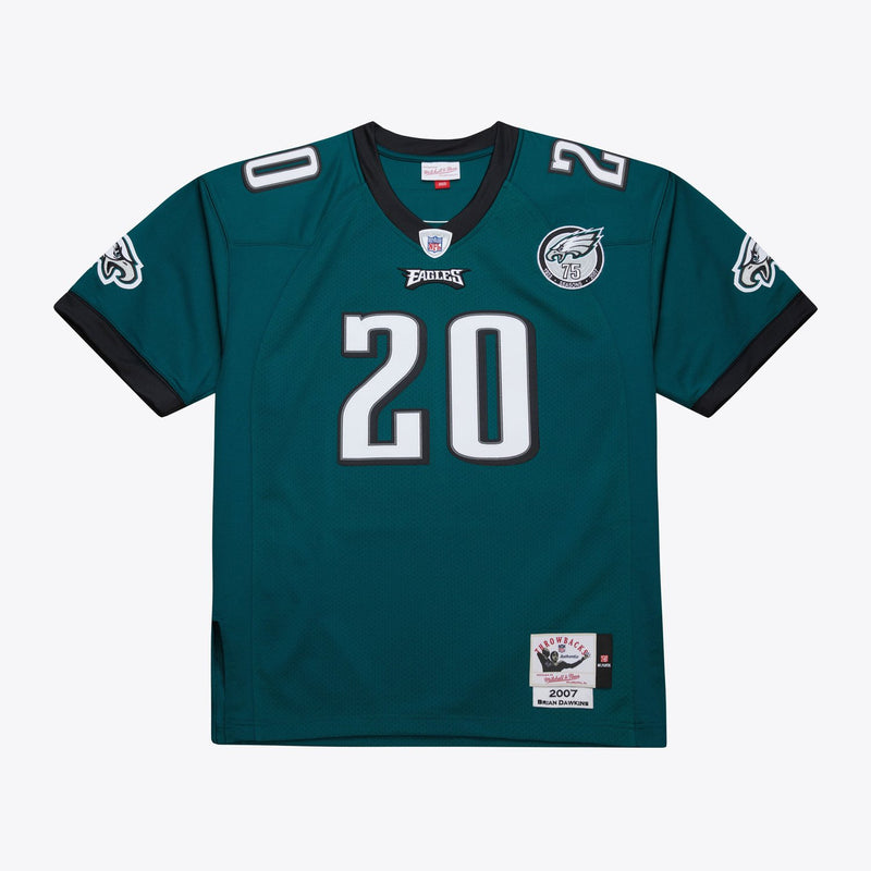 Mitchell & Ness Brian Dawkins Philadelphia Eagles 2007 Midnight Green Authentic Jersey