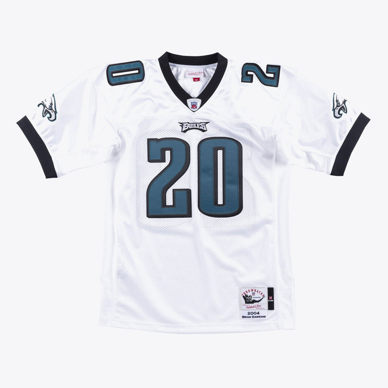 Mitchell & Ness Brian Dawkins Philadelphia Eagles White 2004 Authentic Jersey