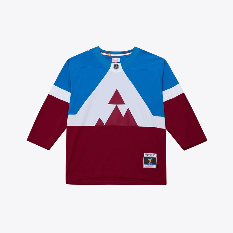 Mitchell & Ness Cale Makar Colorado Avalanche 2020 Blue/Burgundy Stadium Series Power Play Jersey